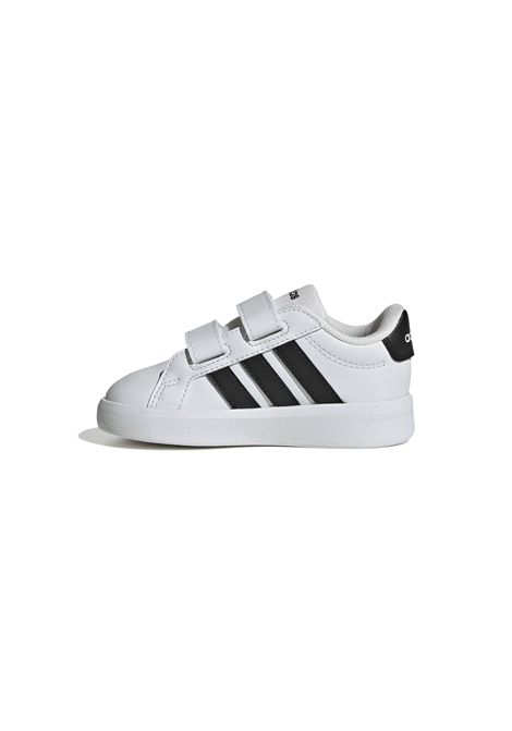 Adidas Grand Court 3.0 Shoes White Black Infant ADIDAS ORIGINALS | Sneakers | HP3534-